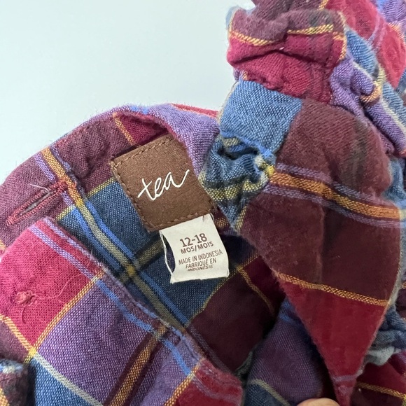 Tea Collection Colorful Plaid Baby Outfit - Picture 3 of 6